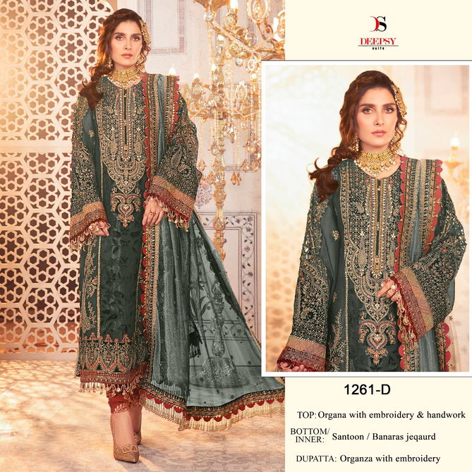 1261 ABCD Deepsy Suits Wedding Wear Wholesale Pakistani Salwar Suits Catalog